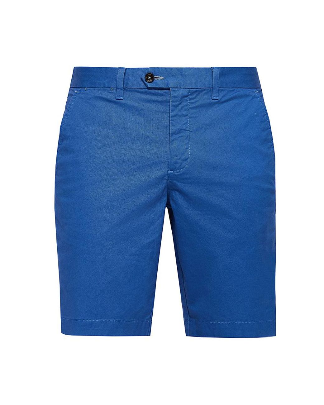 Ted Baker Cotton Proshor Plain Chino Shorts in Blue for Men - Lyst