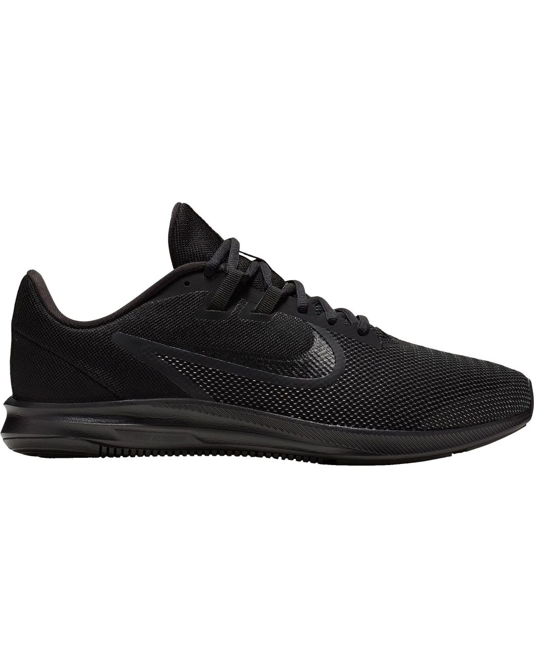 nike downshifter 9 men's black