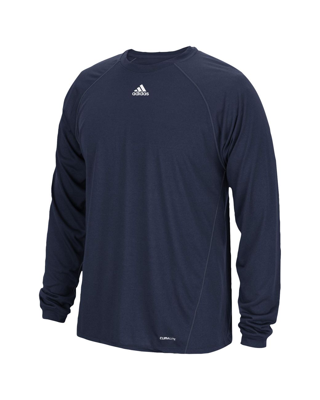 adidas Team Climalite Long Sleeve T-shirt in Blue for Men - Lyst