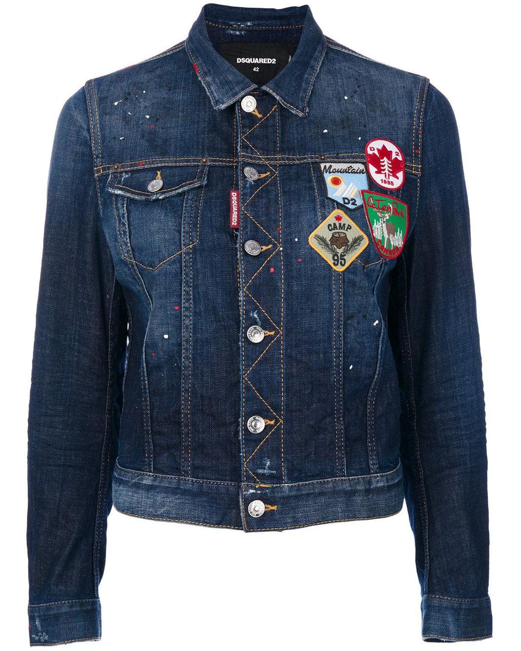 Dsquared² Denim Jacket in Blue | Lyst