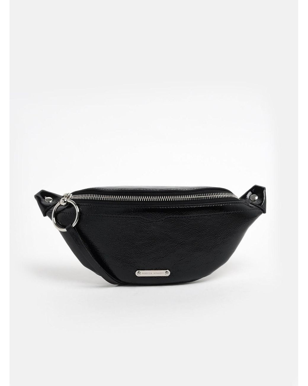 Rebecca Minkoff Black Fanny Pack in Black - Lyst