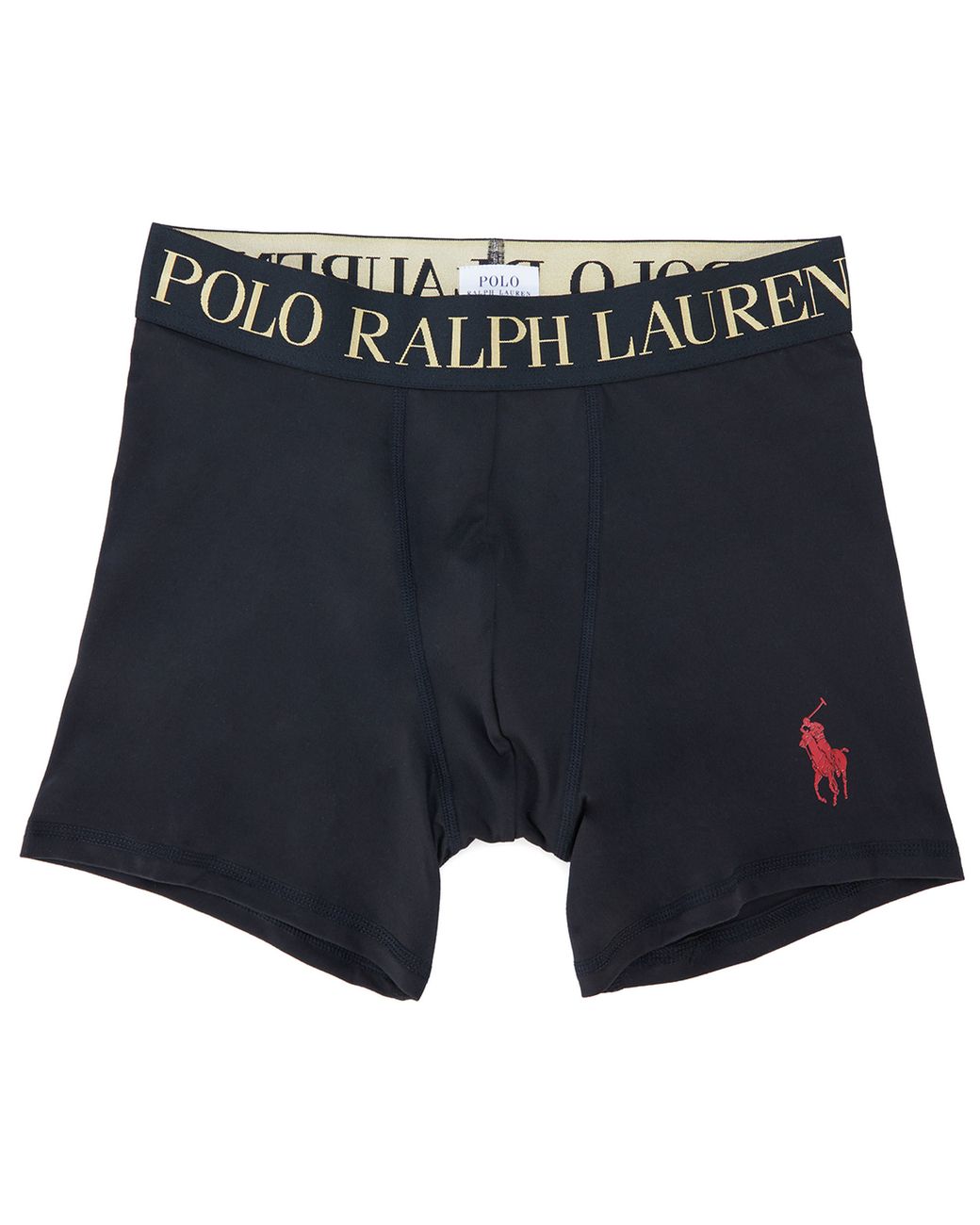Polo ralph lauren Black Microfibre Mid-length Boxer Shorts in Black for ...