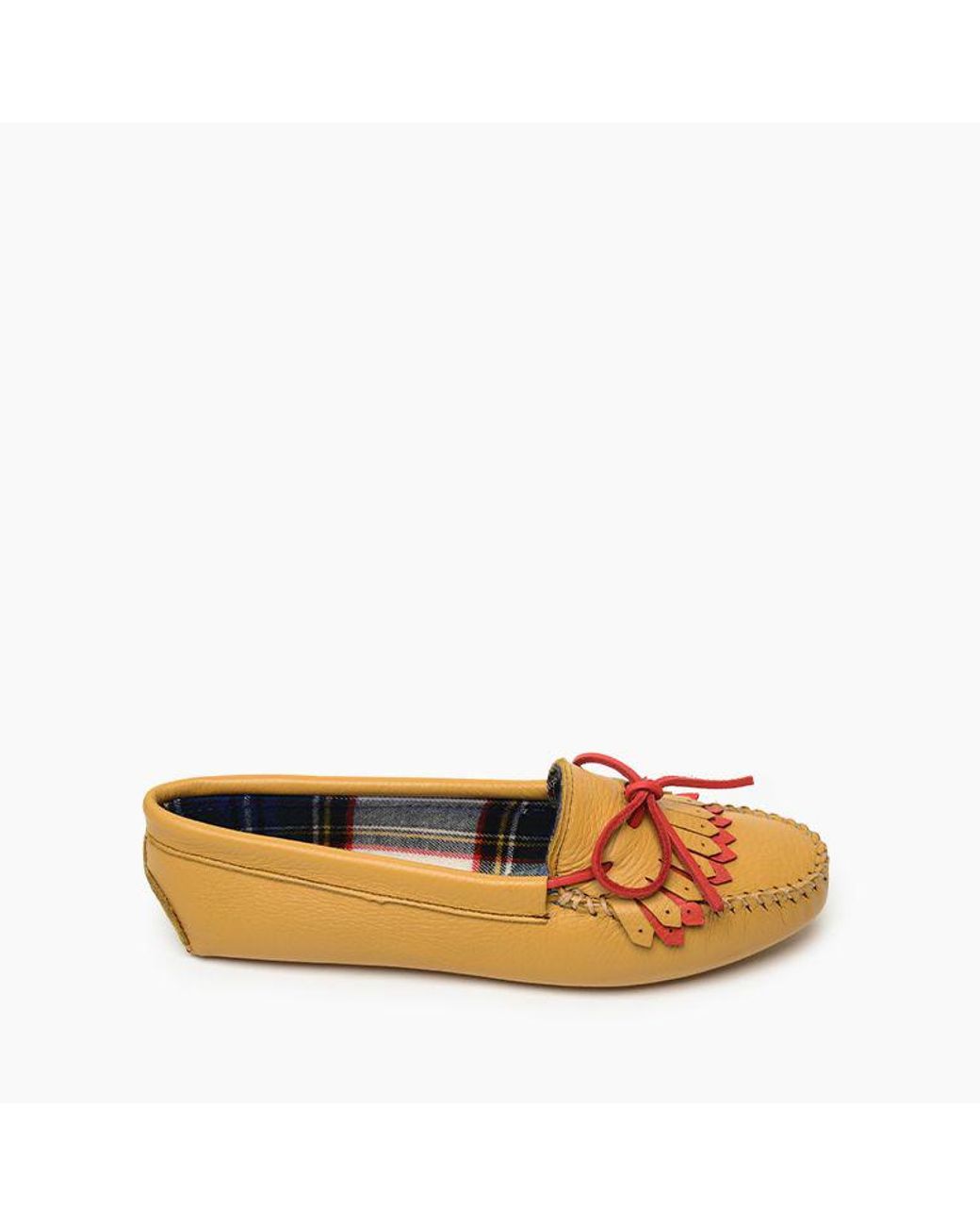 minnetonka women's double deerskin softsole moccasin