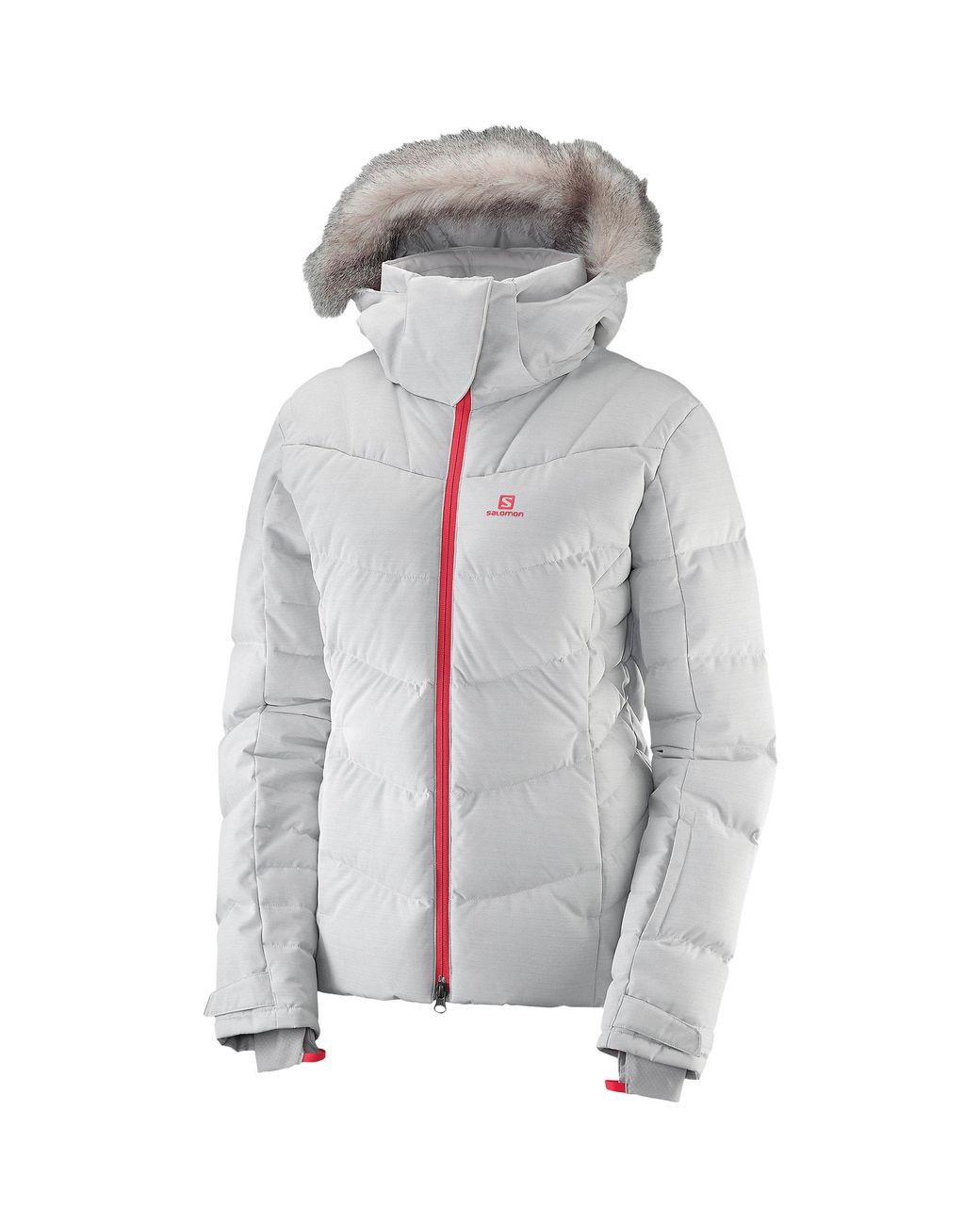 Yves Salomon Icetown Jacket in White - Lyst