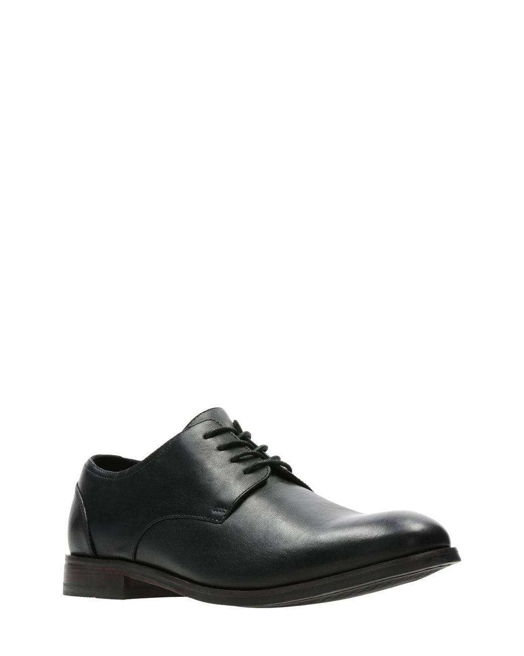 Lyst - Clarks Clarks Flow Plain Toe Derby in Black for Men