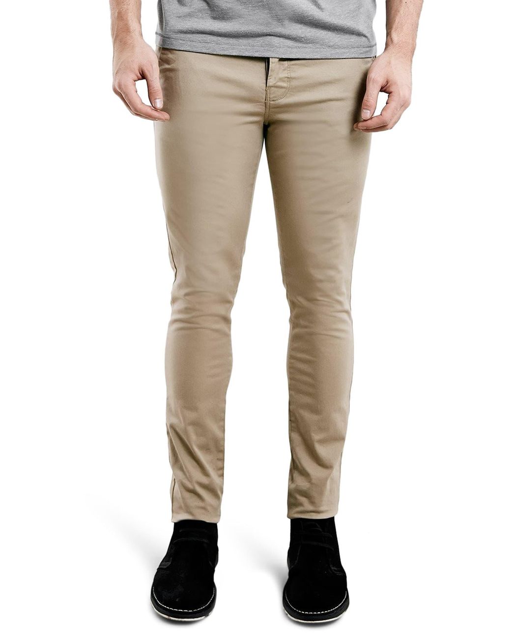 topman stretch slim chinos