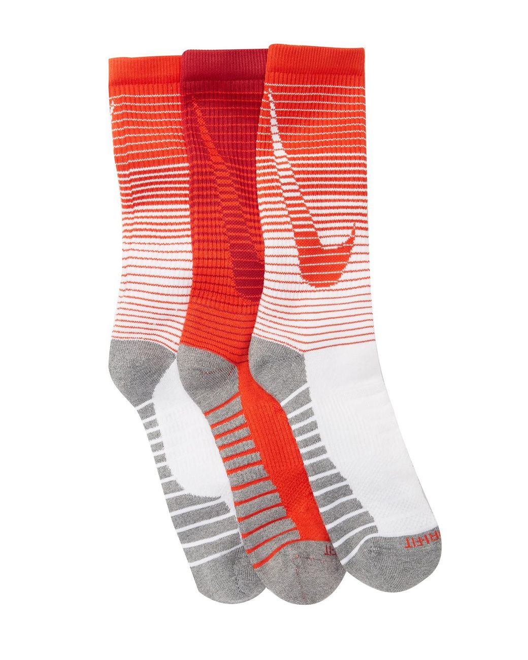 Nike Drifit Performance Cushioned Crew Socks Pack Of 3 for Men Lyst