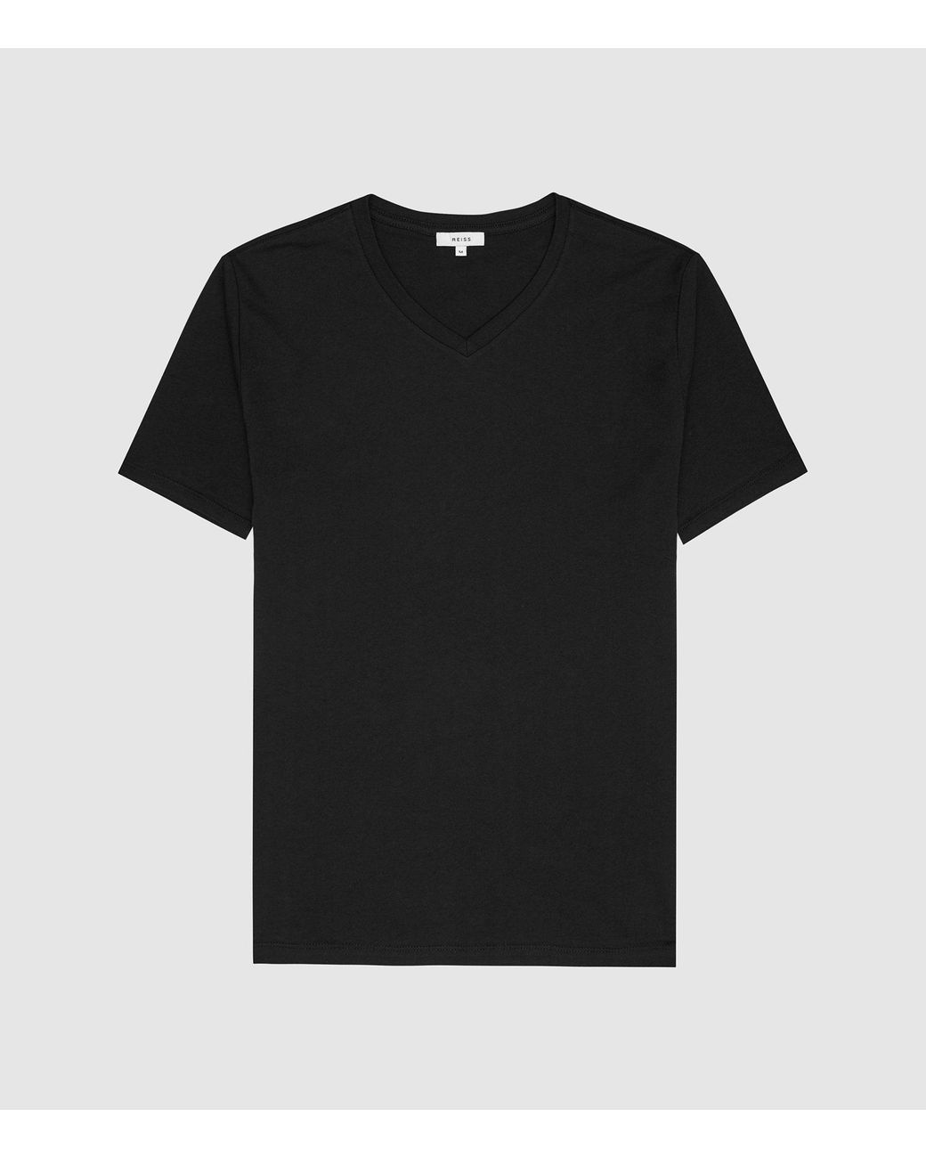 Reiss V-neck T-shirt in Black for Men - Lyst