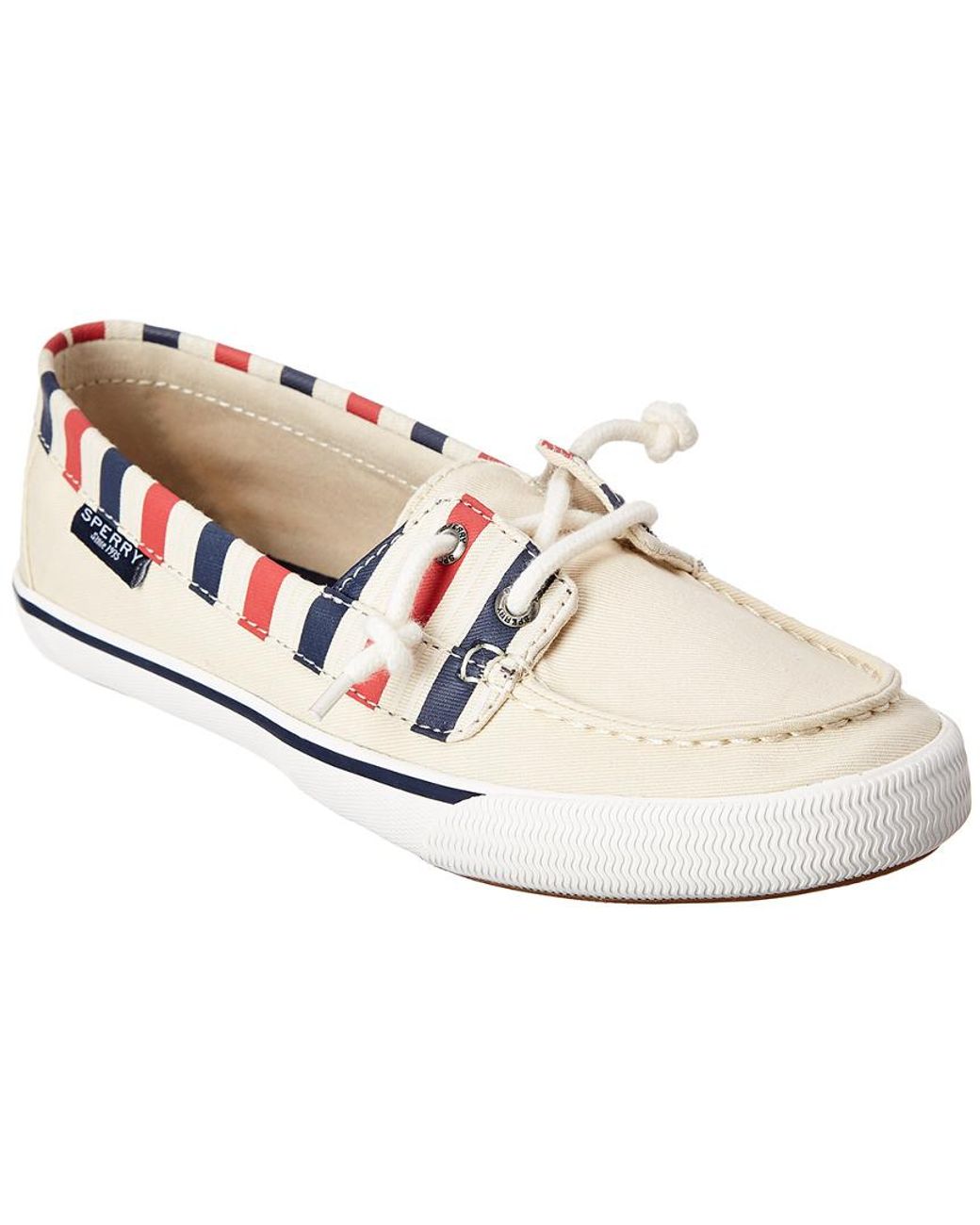 sperry lounge away canvas casual shoes