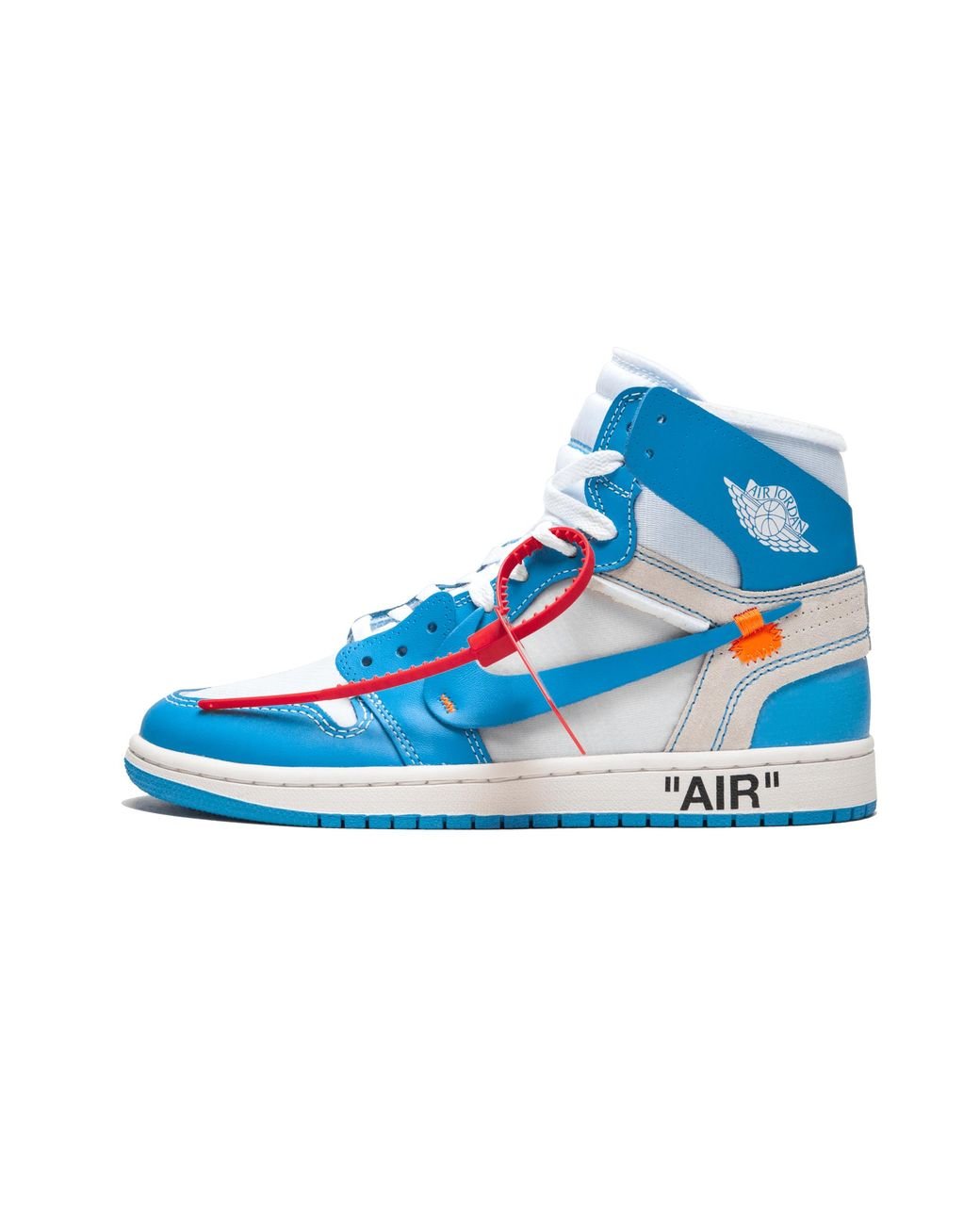 off white nike blue