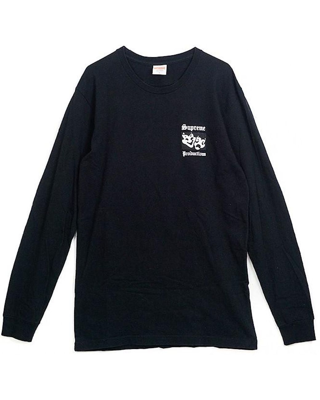 Lyst - Supreme Productions Long Sleeve Tee Black in Black for Men