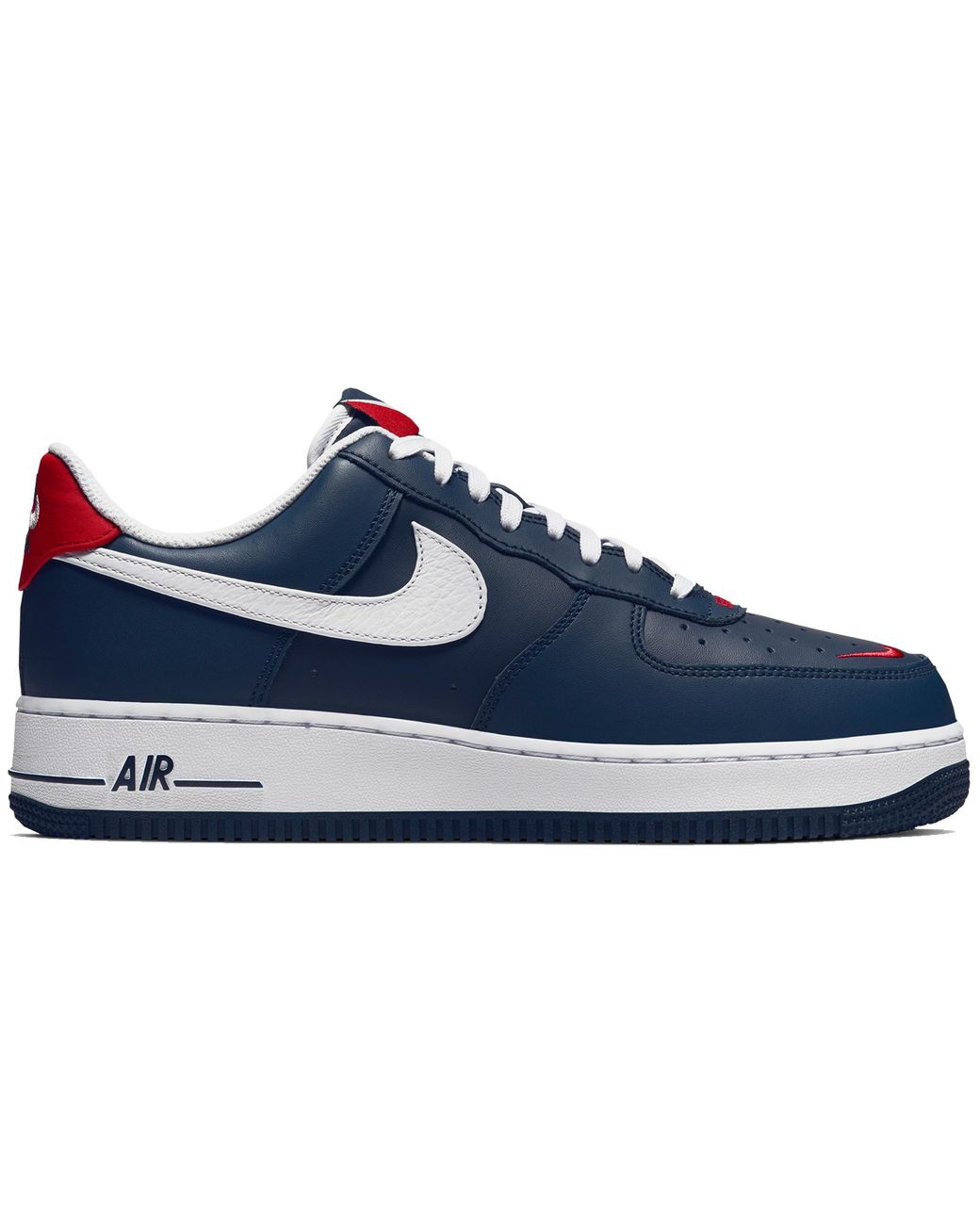 mens navy blue air force ones