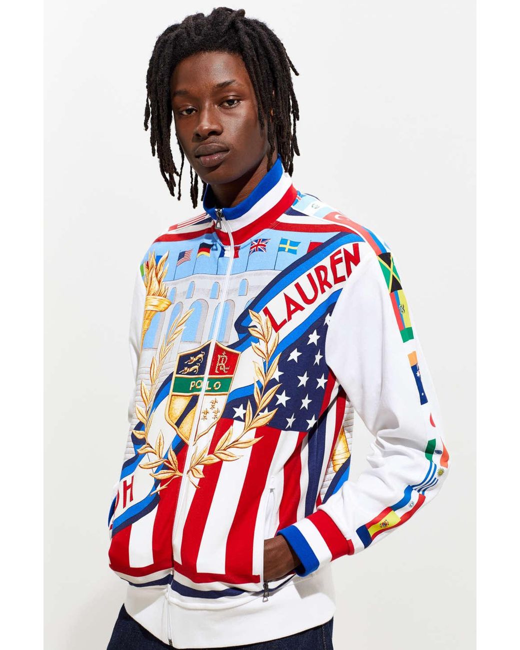 Polo Ralph Lauren Stadium Double Knit Track Jacket for Men Save 29