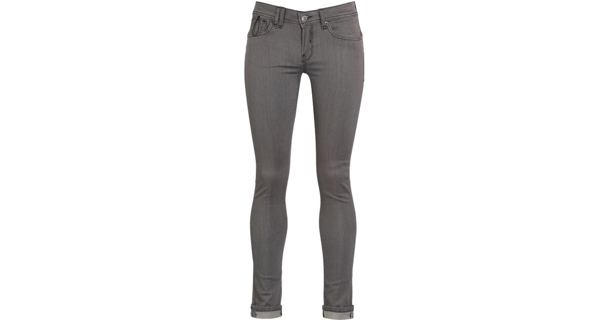 Bench Frequency V3 Skinny Fit Jeans In Gray Lyst