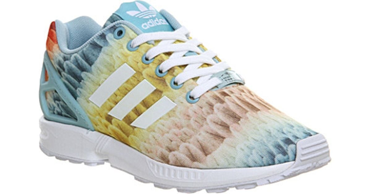 adidas zx flux print