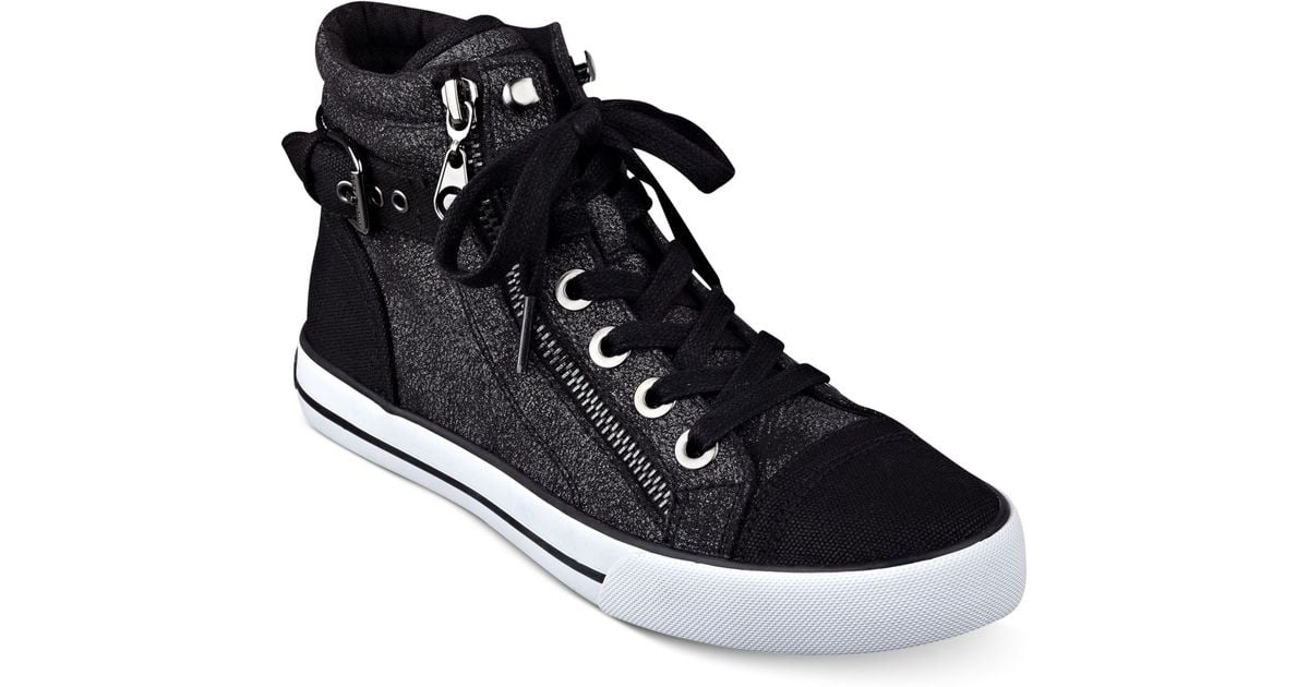 Lyst - G By Guess Women's Olama High Top Sneakers in Black