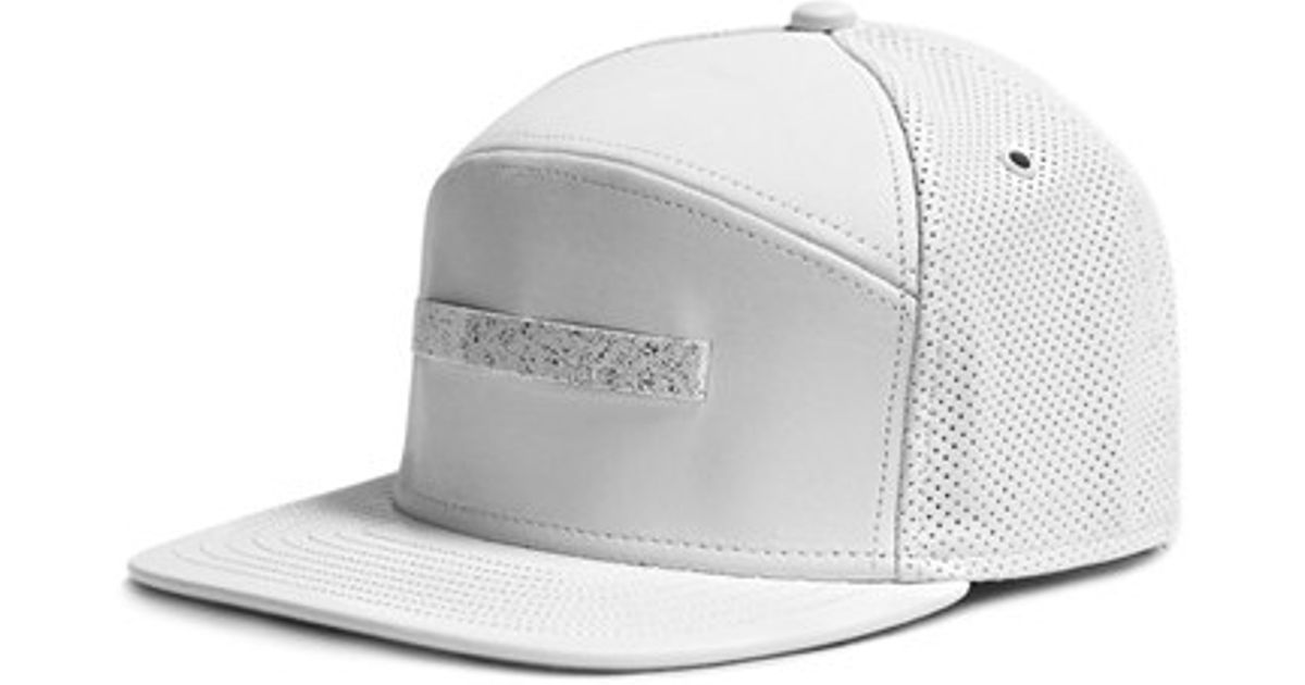 Melin 'the Bar' Horizon Fit Flat Brim Baseball Cap in White for Men Lyst