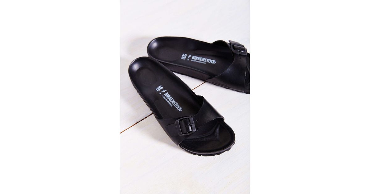 Birkenstock Madrid Eva Slide in Black - Lyst
