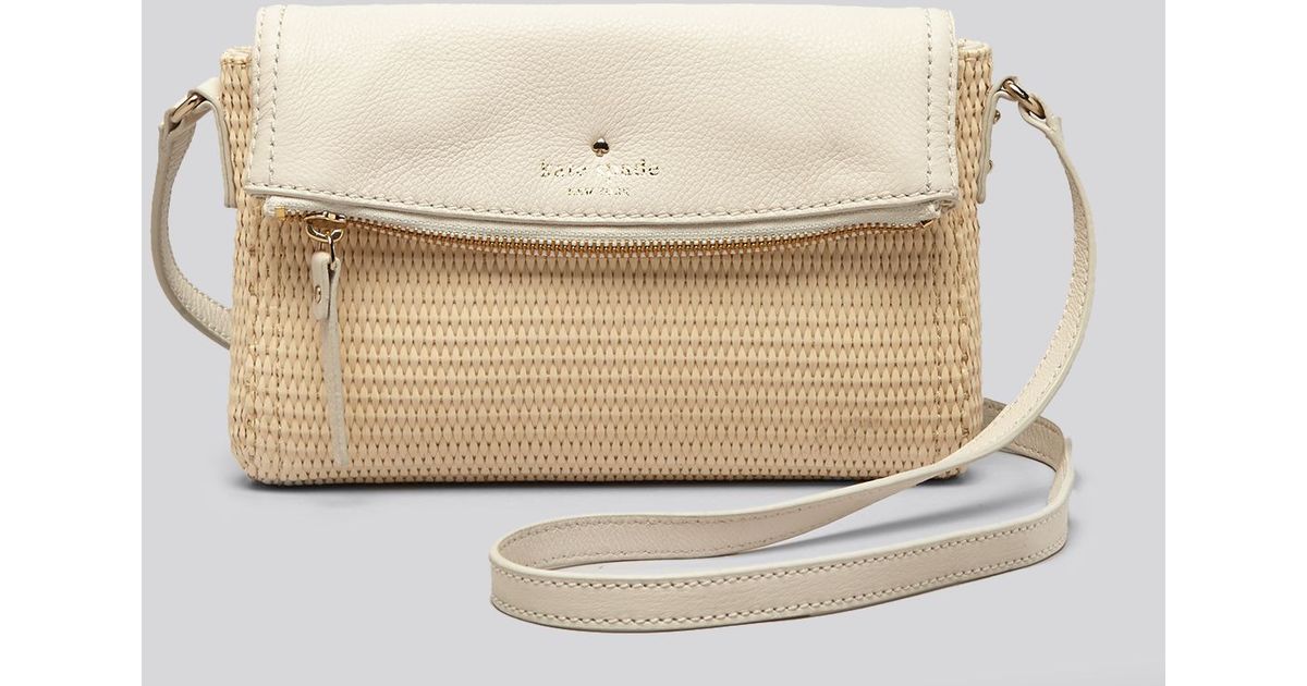 Kate Spade New York Natural Crossbody Cobble Hill Straw Mini Carson Kate Spade New York Natural Crossbody Cobble Hill Straw Mini Carson