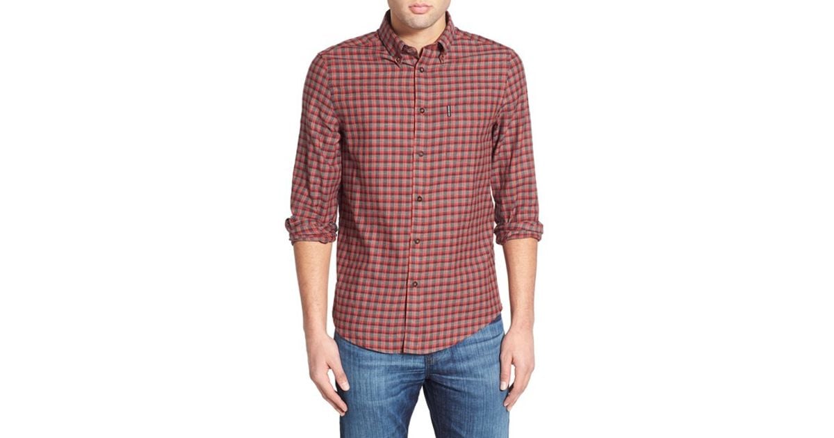 ben sherman tartan shirt