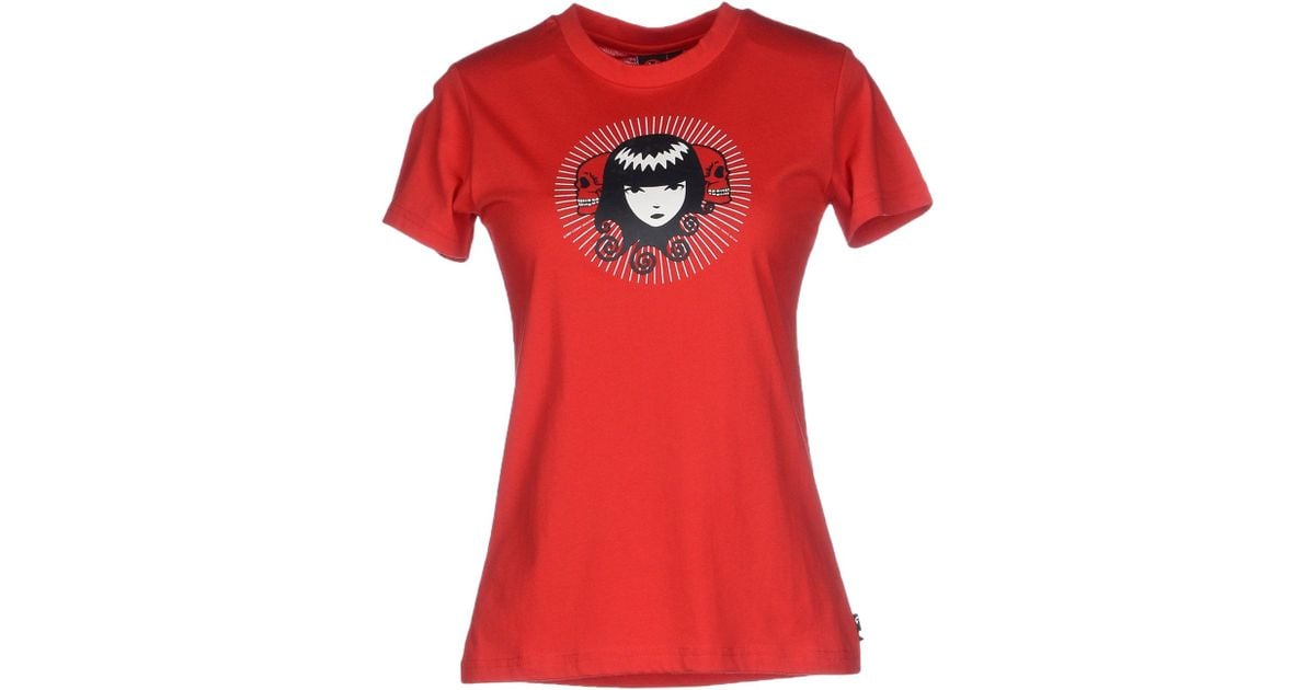 Lyst - Emily The Strange T-shirt in Red
