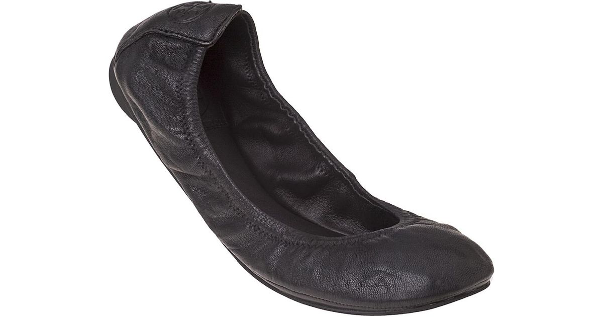tory burch eddie flat black