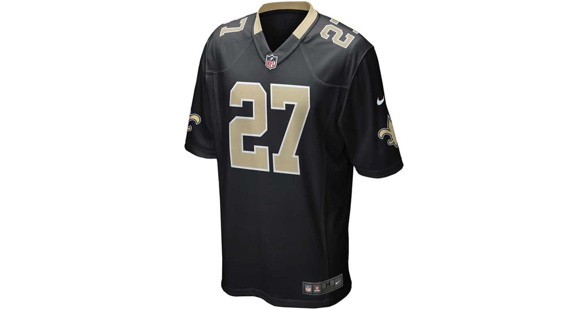 mens new orleans saints kenny vaccaro nike black game jersey