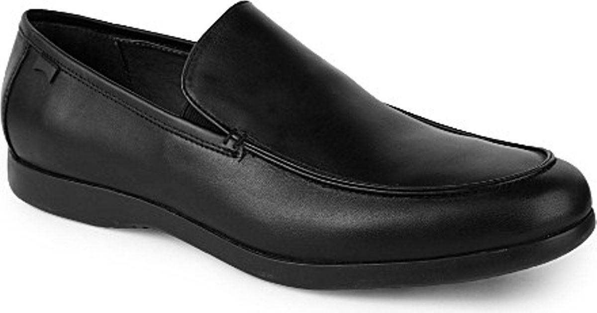 Camper Mauro Leather Loafers in Black for Men | Lyst