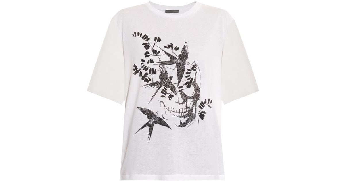 mcqueen swallow tshirt