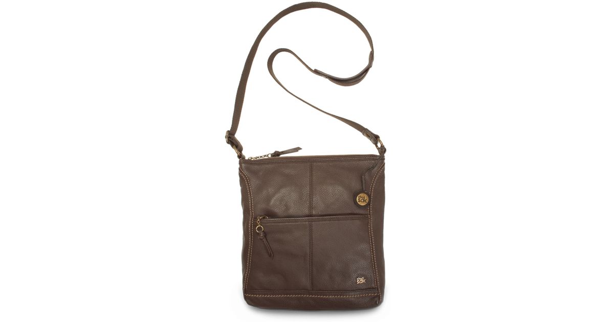 Lyst The Sak Iris Leather Crossbody Bag In Brown