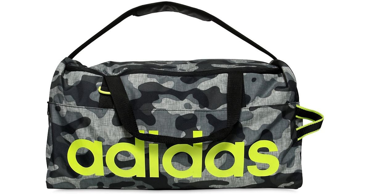 Adidas Originals Performance Camo Nylon Ripstop Gym Bag In Gray For Adidas Originals Performance Camo Nylon Ripstop Gym Bag In Gray For Men Lyst