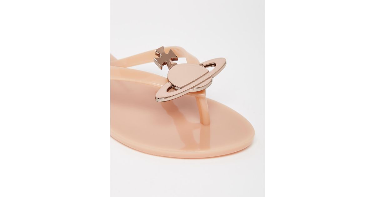 vivienne westwood orb flip flops