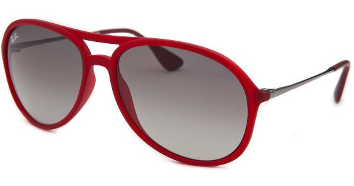 Ray-ban Men's Alex Aviator Red Sunglasses in Red for Men