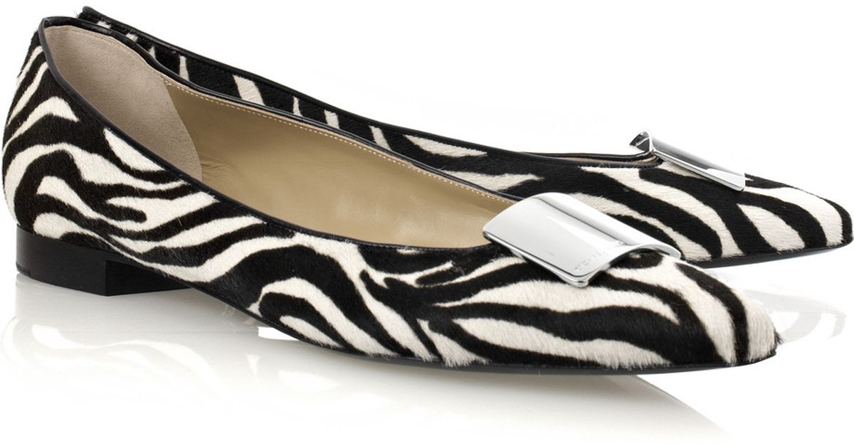 zebra stripe flats