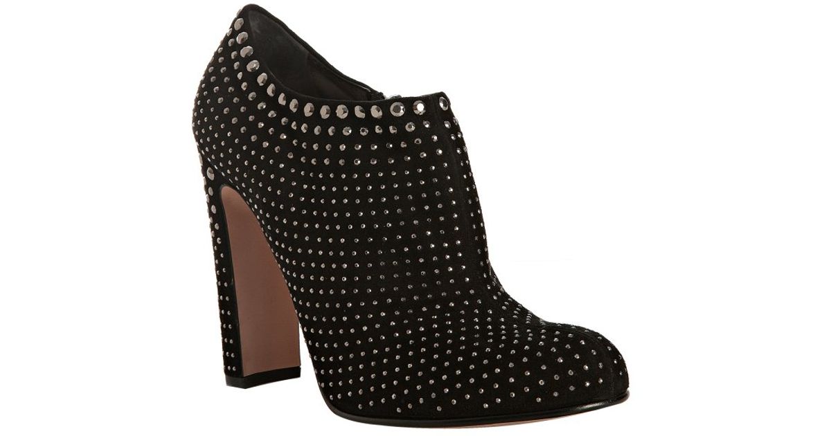 prada rhinestone heels