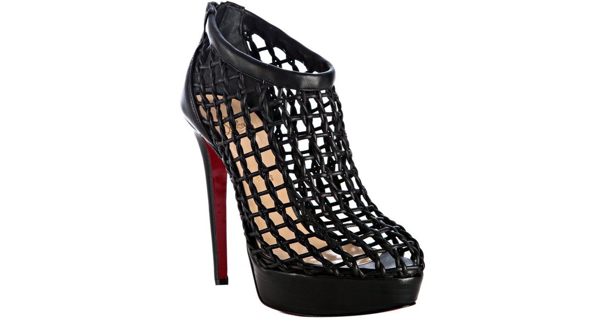 louboutin studded sneakers price - christian louboutin coussin platform booties | Tasting asia