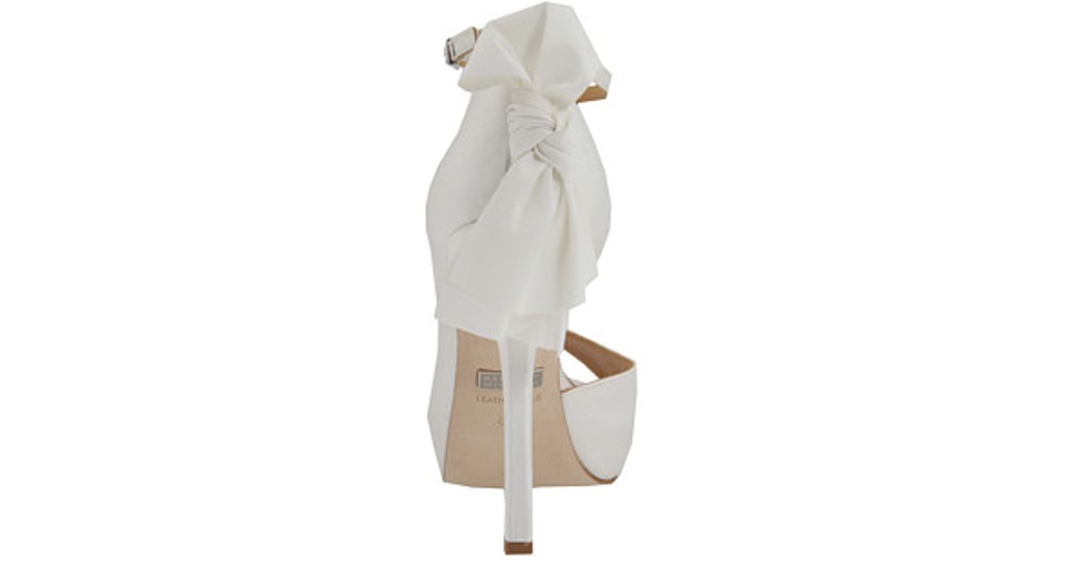 badgley mischka randall white