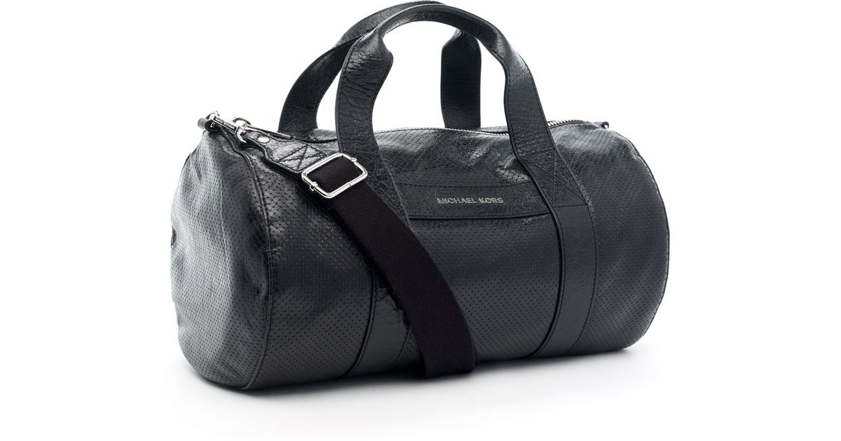 Michael Kors Ashland Small Duffle Bag Black In Lyst
