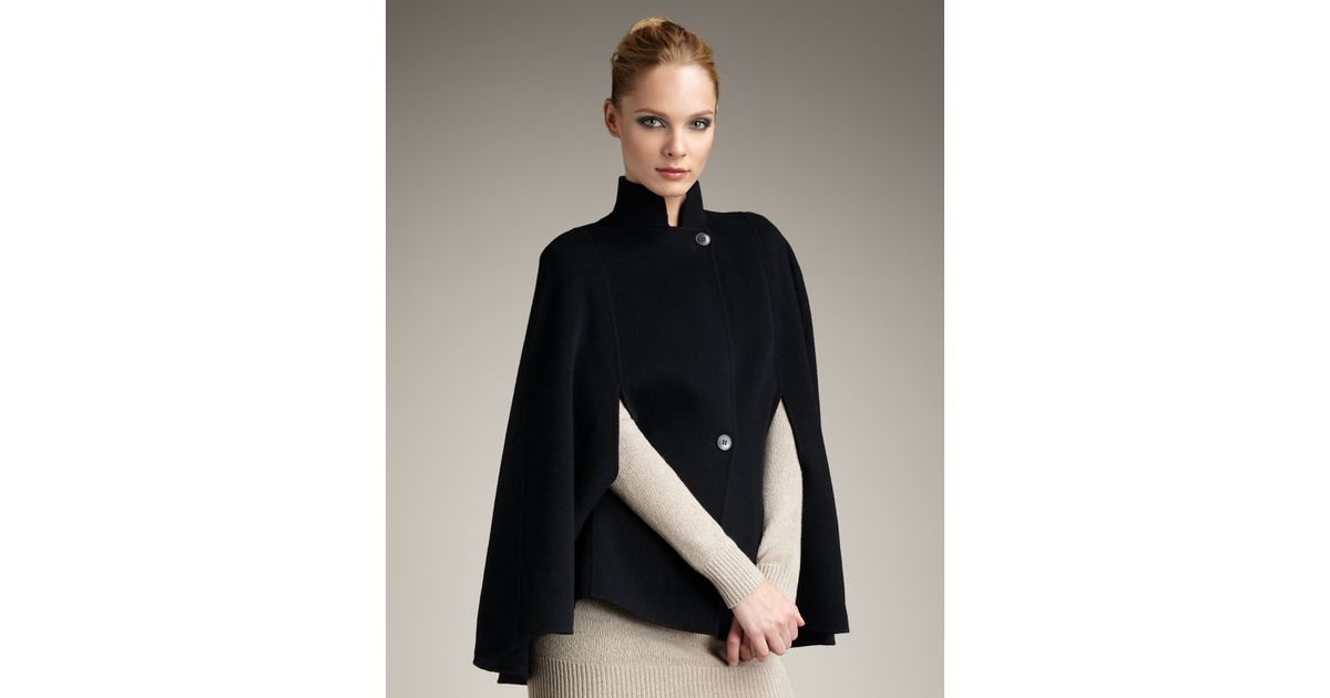 theory wool cape