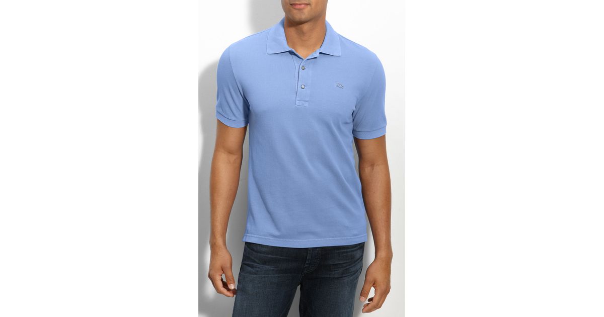 teen libby lacoste vintage washed polo