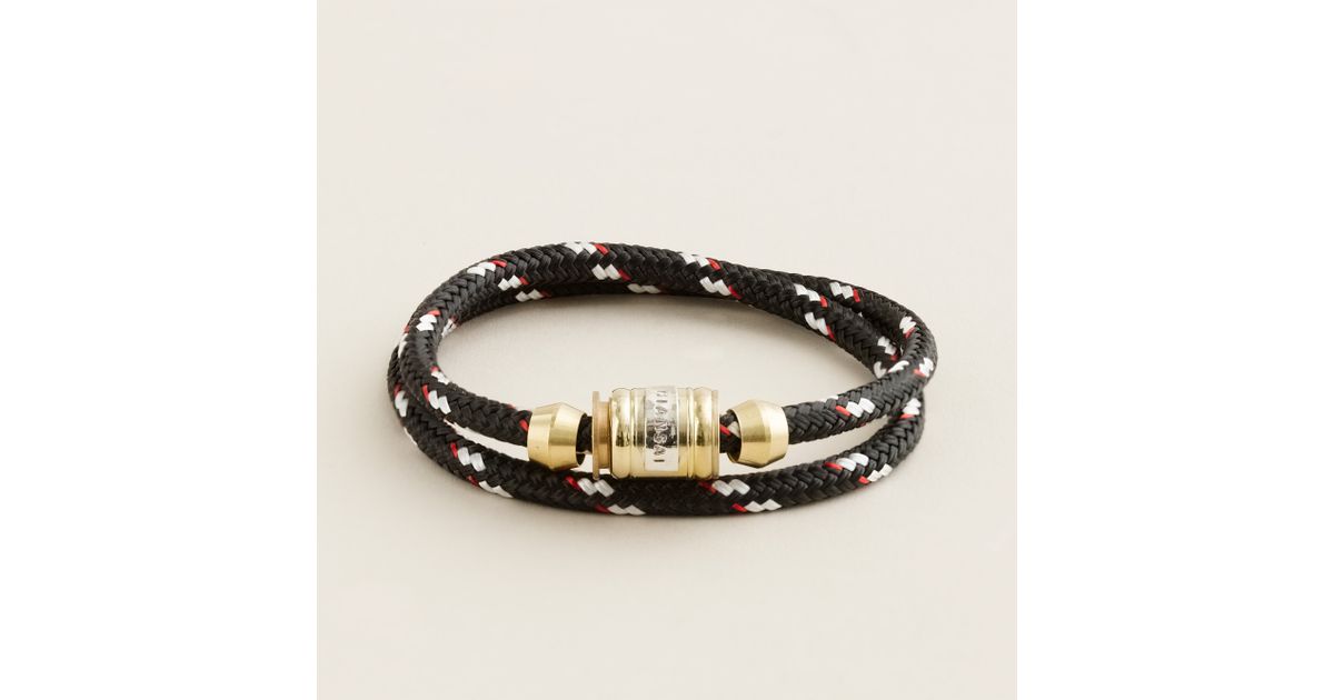 J.crew Miansai® Rope Bracelet in Black for Men Lyst