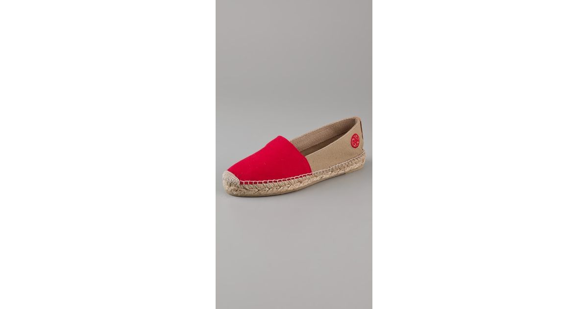 tory burch two tone flats