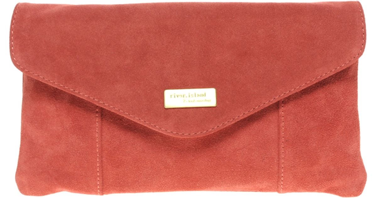 river island suede bag