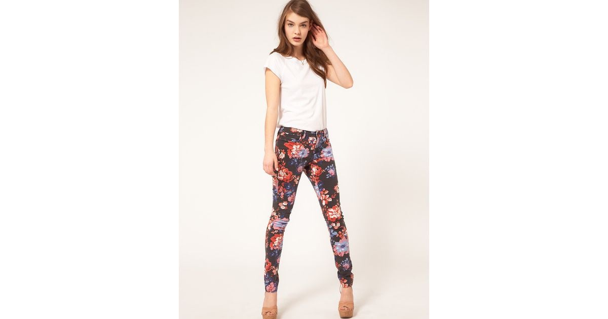 patterned jeans asos