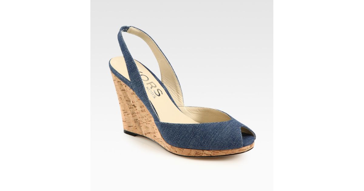 Michael kors shop vivian wedge sale