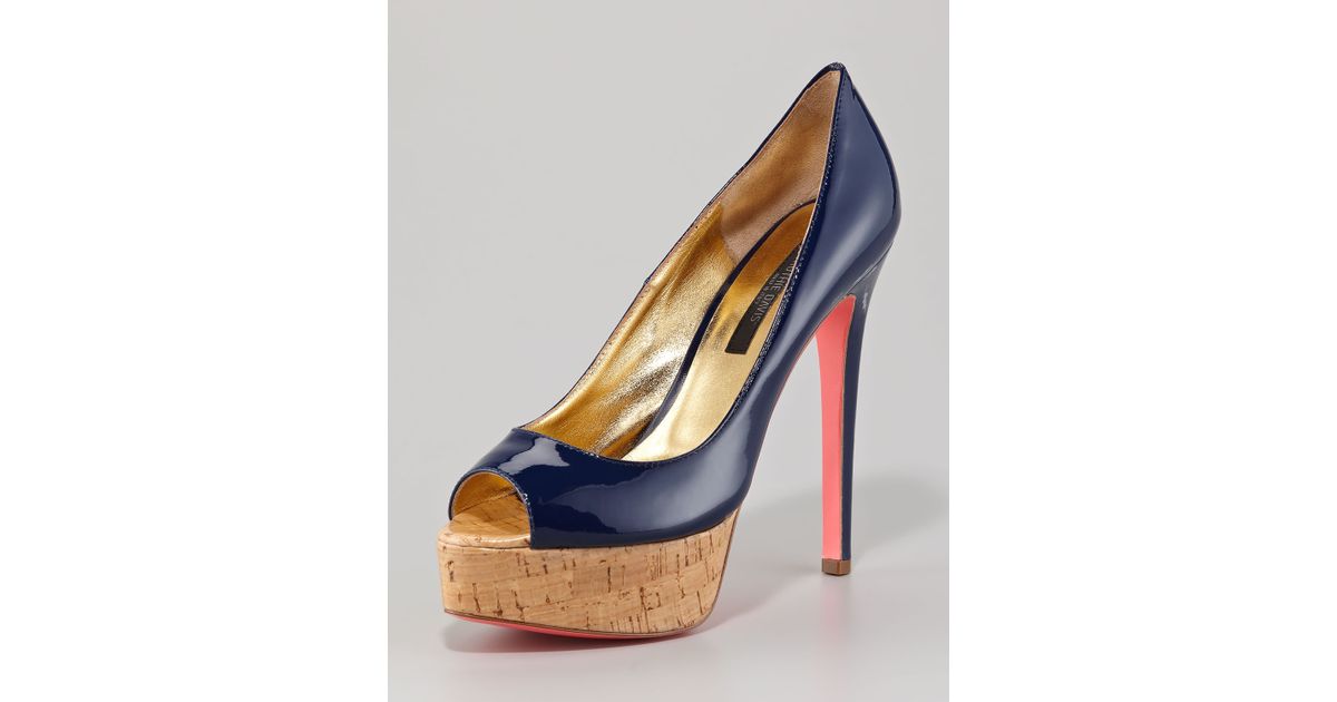 cork platform pumps