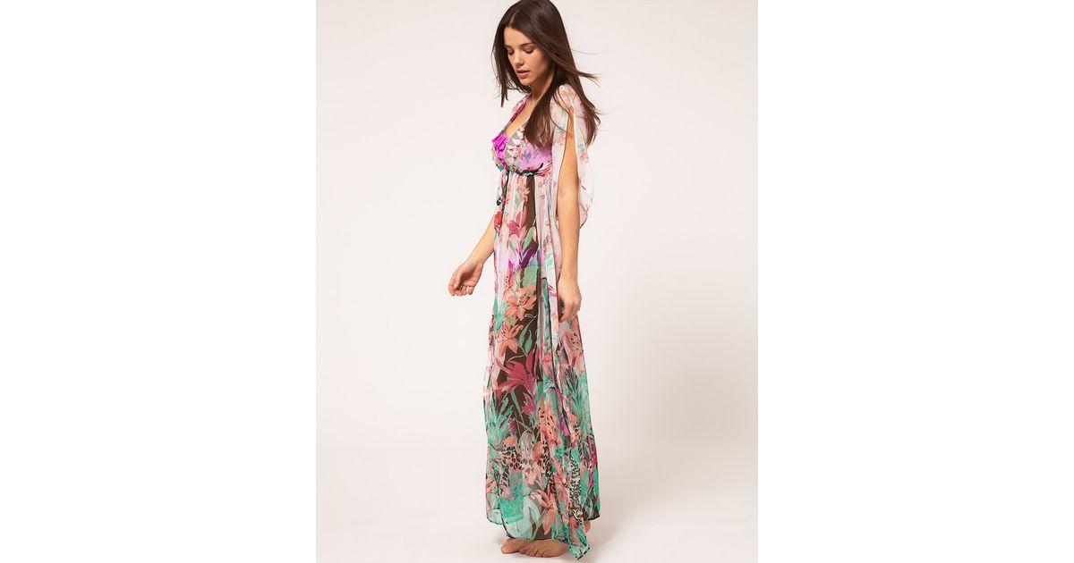 river island maxi kaftan