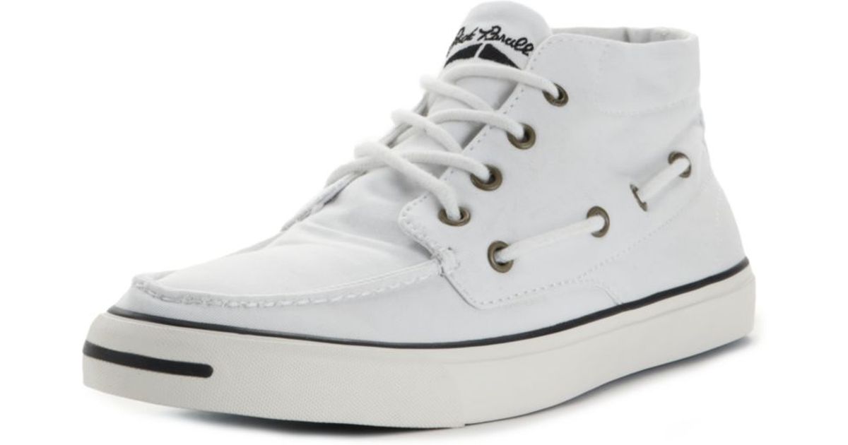 converse jack purcell white canvas