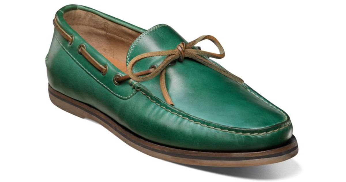 Lyst - Florsheim Tienomite Boat Shoes in Green for Men