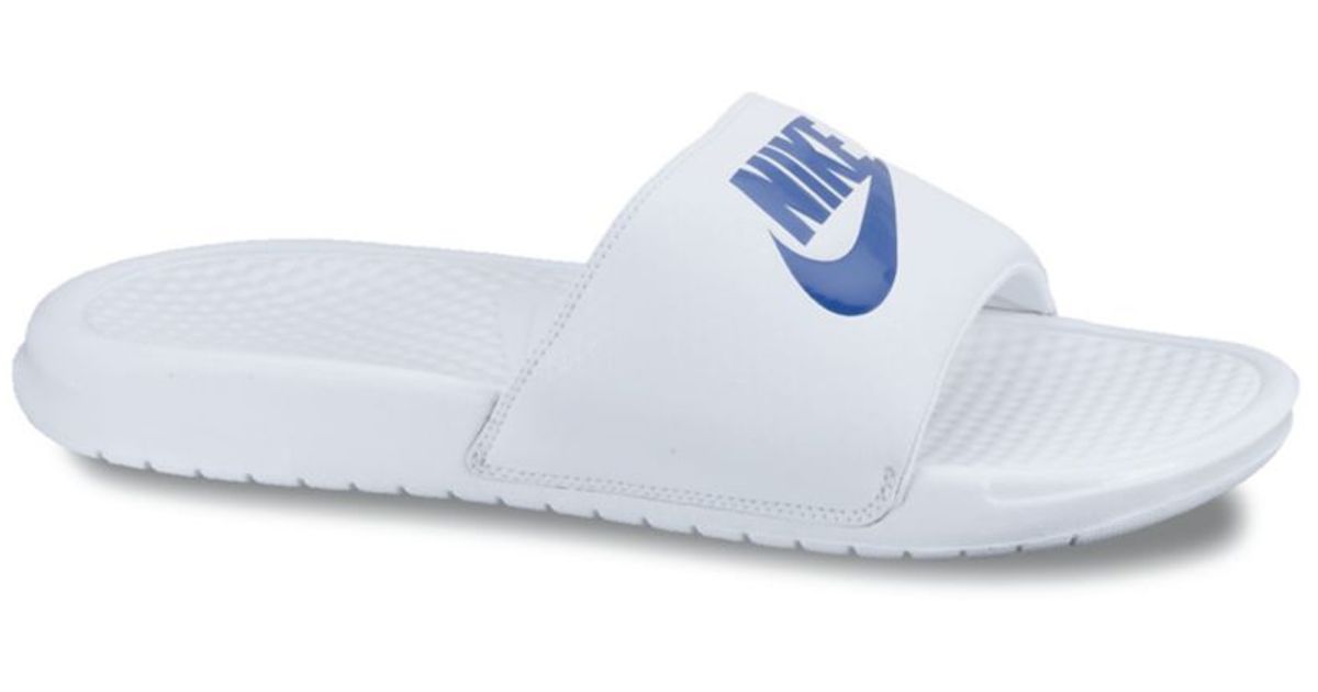 Lyst - Nike Benassi Jdi Sandals in White for Men